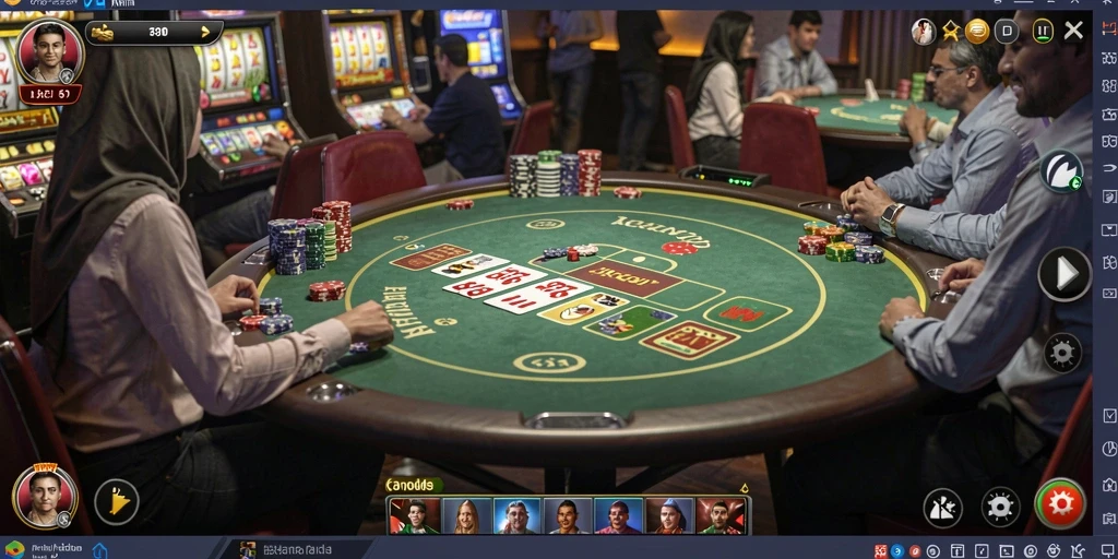 Tampilan permainan slot dengan grafis menarik.
