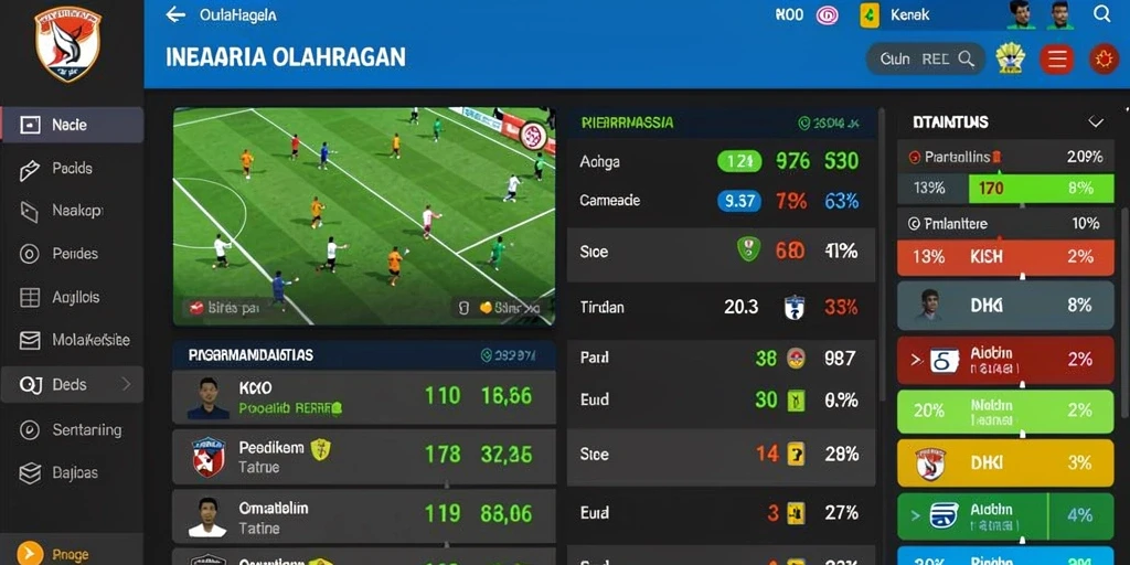 Tangkapan layar yang menunjukkan aksi intens dalam D200M.