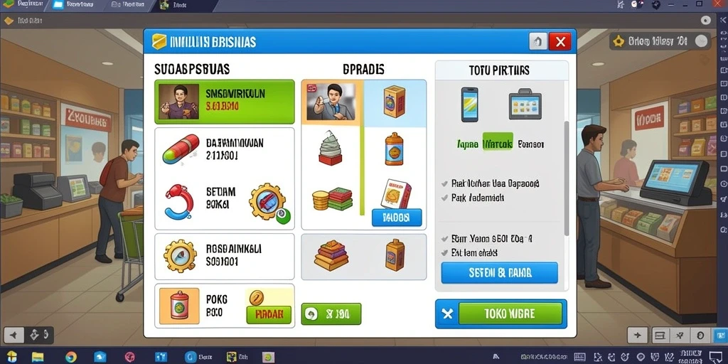 Screenshot 1: Menampilkan aksi karakter utama dalam pertarungan.