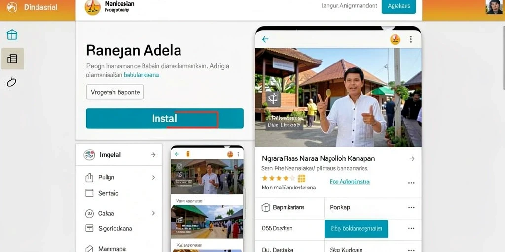 Tampilan grafis menawan yang memikat mata.