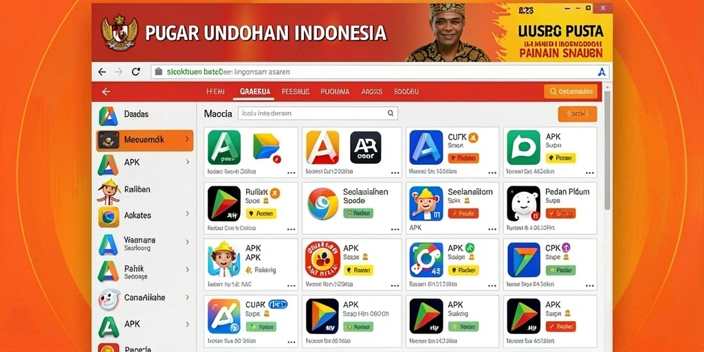 Tampilan antarmuka yang user-friendly dan menarik.