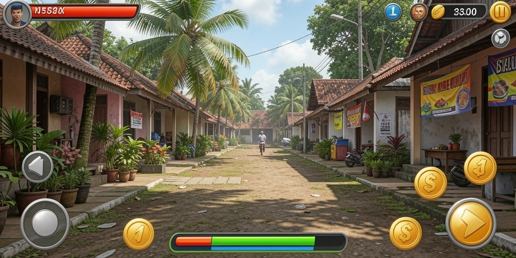 Tampilan antarmuka yang sederhana dan menarik.
