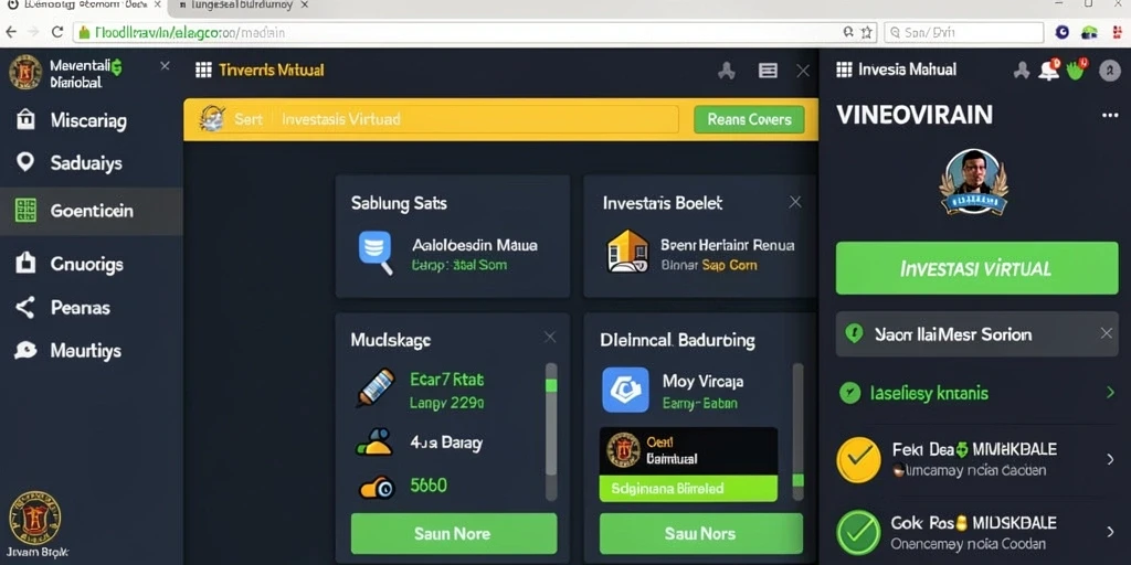 Tampilan antarmuka HPTOTO yang modern dan user-friendly.