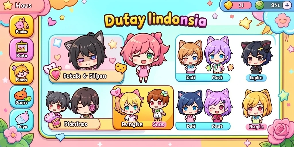 Tampilan antarmuka yang modern dan menarik.
