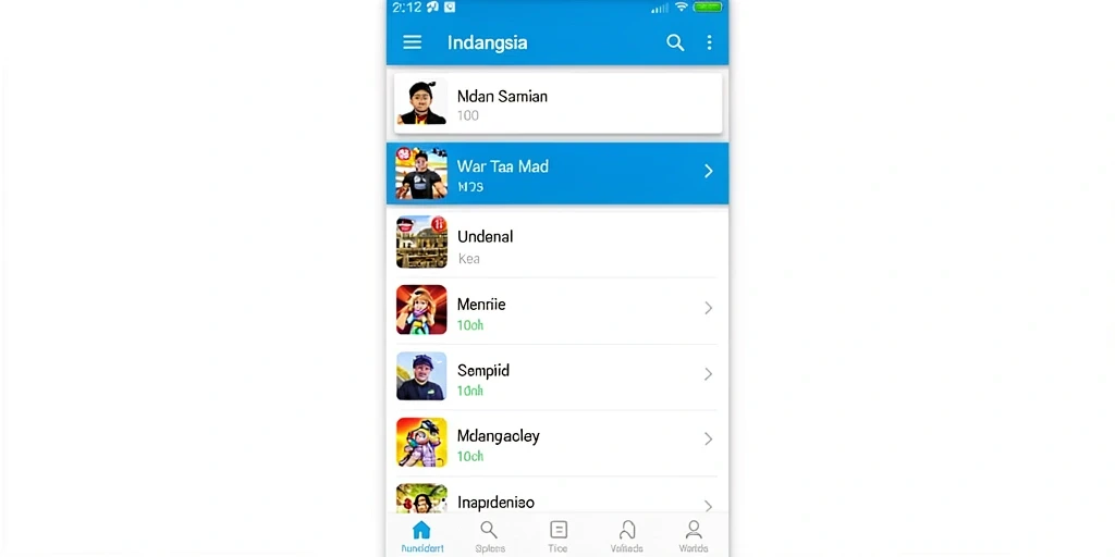 Tampilan antarmuka yang intuitif dan mudah digunakan.