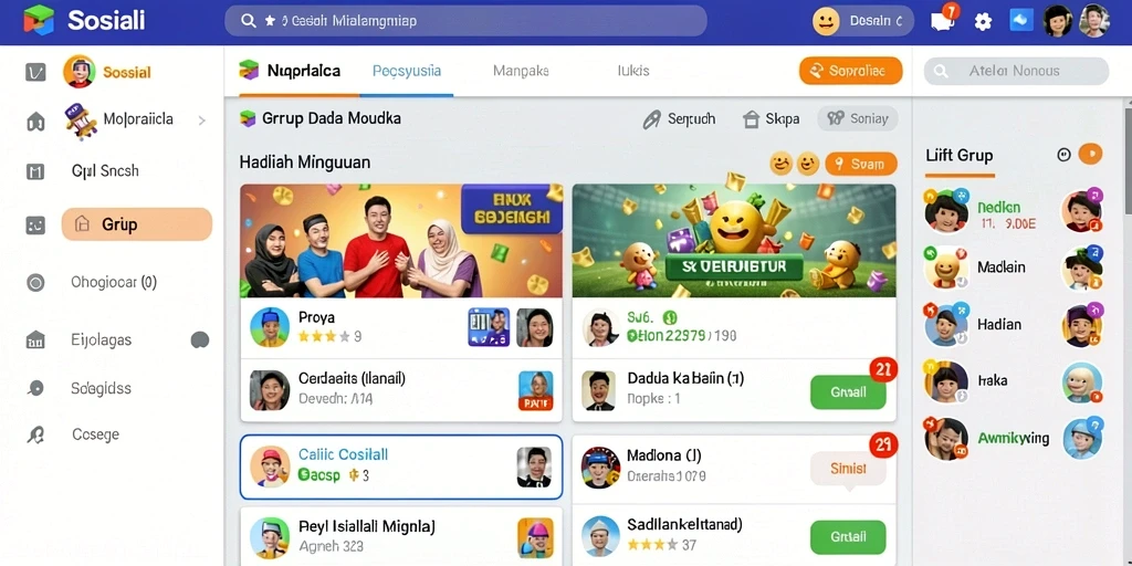 Tampilan antarmuka LUCKSVIP yang menarik dan modern.