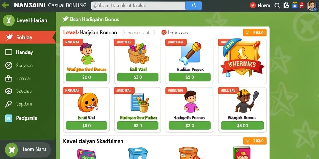 Tampilan antarmuka yang menarik dan mudah digunakan.