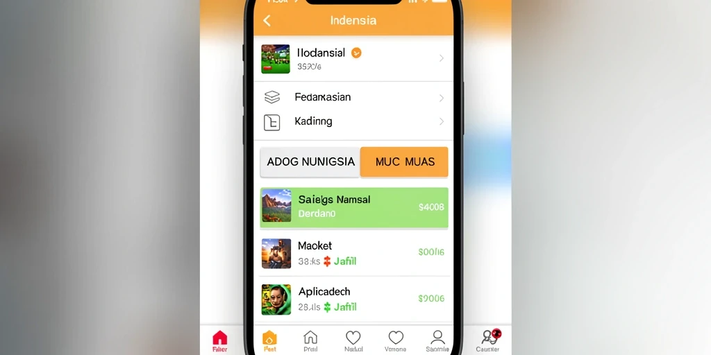 Tampilan karakter yang bervariasi dan menarik.