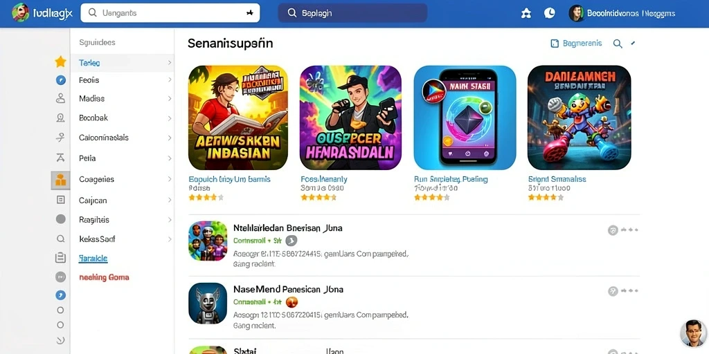 Tampilan antarmuka yang user-friendly dan menarik.