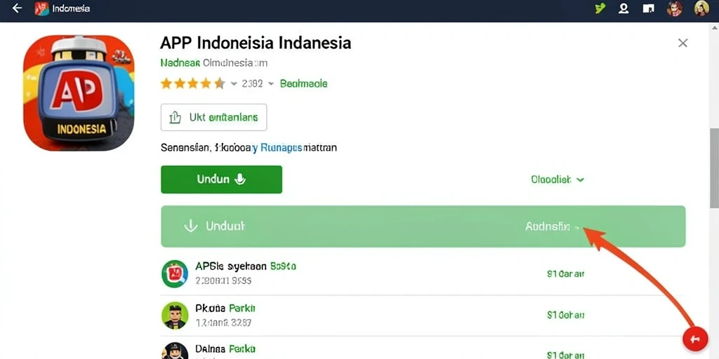 Tampilan menarik dari antarmuka permainan.