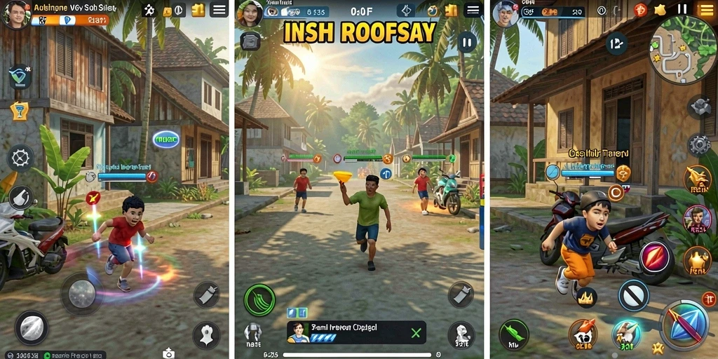 Tampilan grafis permainan slot yang menarik.