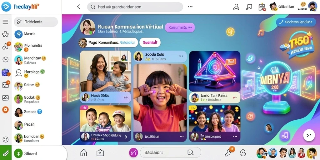 Tampilan antarmuka yang ramah pengguna.